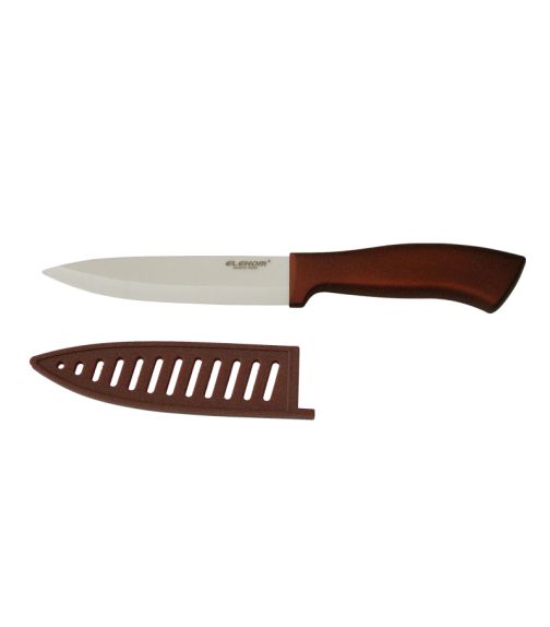 Ceramic knife Elekom EK-098-5, with ceramic blade and protective case