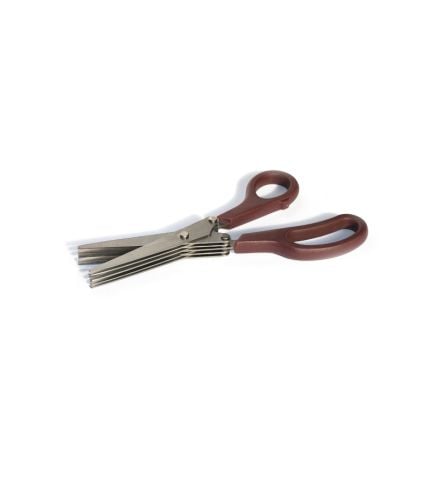 Kitchen scissors for vegetables Elekom EK-F198, rubberized handle and stainless steel