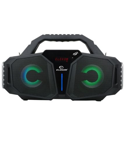 Portable Speaker EK-3630, Changing Bright Colors, LED Illuminated, Bluetooth, Microphone, Remote