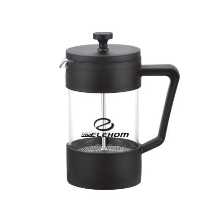 French press for coffee and tea EK-FP35, 350 ml, Heat-resistant glass, Stainless steel filter