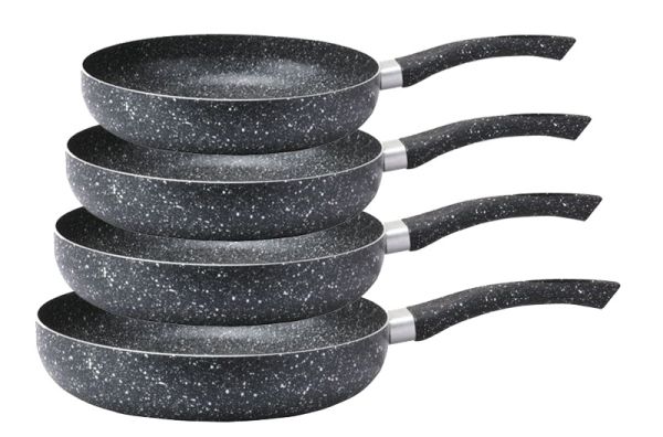 Комплект тигани, Незалепващо покритие, 22 MG + 24 MG + 26 MG + 28 MG
