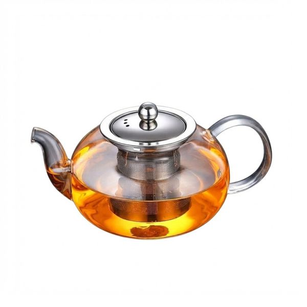 Кана за чай SYА-119 - 1000 ml, боросиликатно термоустойчиво стъкло