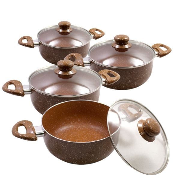 Комплект от 4 БР ТЕНДЖЕРИ, КАФЯВИ ЕК-20 +22+24+26 MBR