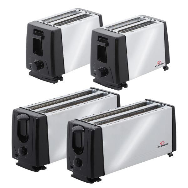 Пакет Тостери от 4 БР.  ЕК-298 SS + EK-168 SS
