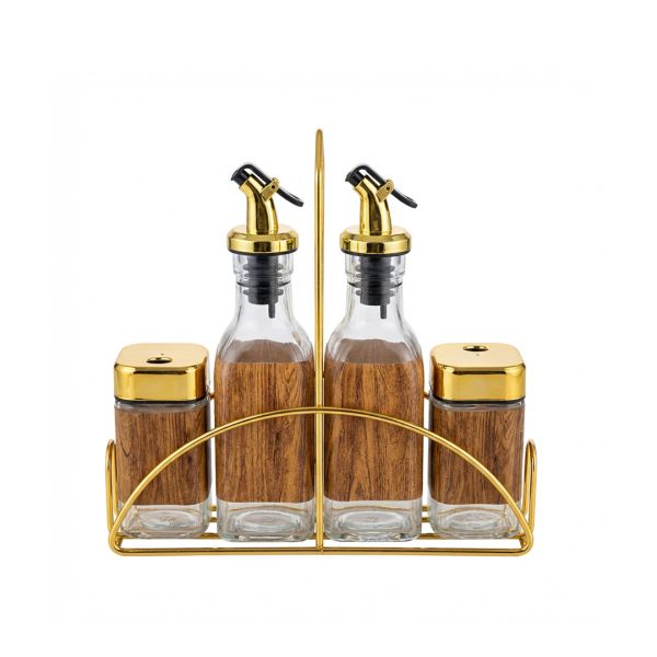 Комплект за подправки  ЕК-16140-13, 4 бр., Луксозна визия, Оливерник