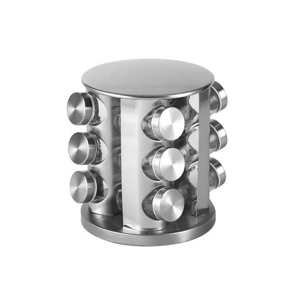 Комплект за подправки  ЕК-16140-2, 12 бр., На въртяща се стойка