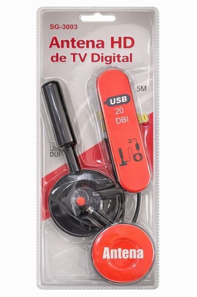 ТВ АНТЕНА SG-3003, гумирана, с медно покритие