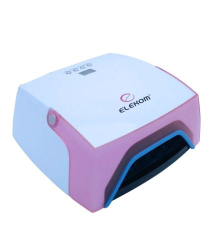 Professional UV LED LAMP ELEKOM EK-050, 12 W, LED display, for pedicure and manicure, Fixed time-30/60/90 sec.