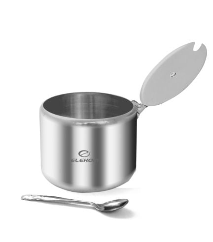 Sugar container with  spoon EK-FG65