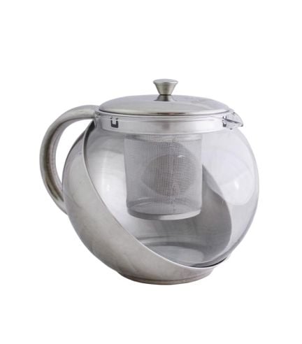 Стъклена кана за чай EK-3302GK - 1100 мл