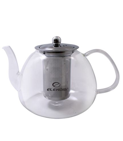 Стъклен чайник с инфузер ЕК-ТР1200 -1200 ml 