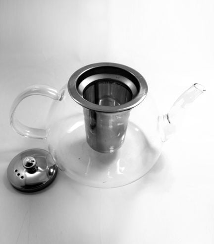 Стъклен чайник с инфузер ЕК-ТР1200 -1200 ml 