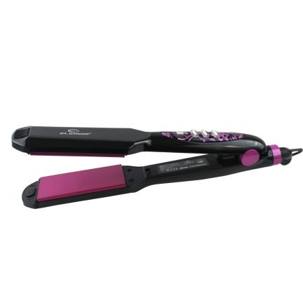 Hair press ELECOM EK-9102 4 IN 1, 60 W, 4 types of replaceable plates, for volume, for straightening, zig-zags