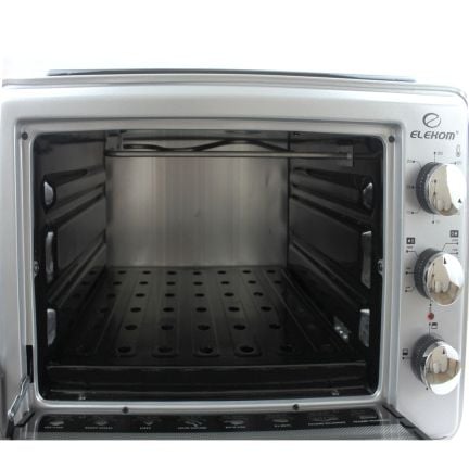 Готварска печка ЕК-1005 OV,  36 L, 3 режима на работа, 2 котлона, 2 емайлирани тави, решетка