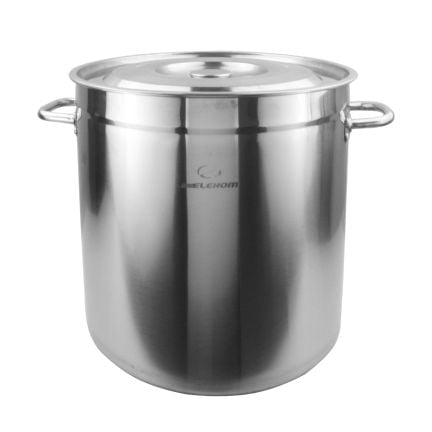 Large cauldron with lid - STAINLESS STEEL - EK-KZ70L