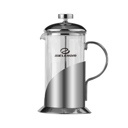 French press for coffee and tea EK-600FPS, 600 ml
