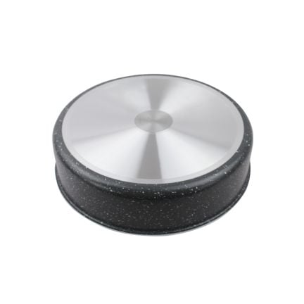 Дълбока кръгла тава за печене ЕК-267 М, 26 см, Висококачествено незалепващо мраморно покритие