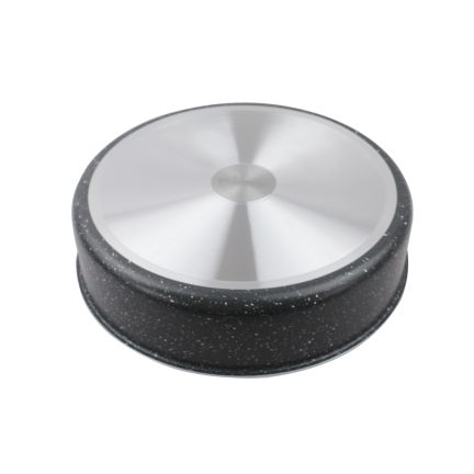 Дълбока кръгла тава за печене ЕК-288 М, 28 см, Висококачествено незалепващо мраморно покритие