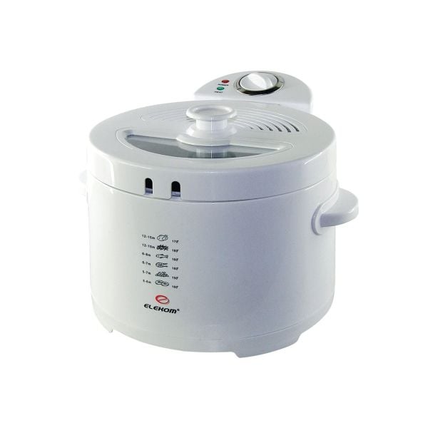 Фритюрник EK-10303, 2000 W, 2,5 L, вадещ се контейнер, отделящ се нагревател, кошница