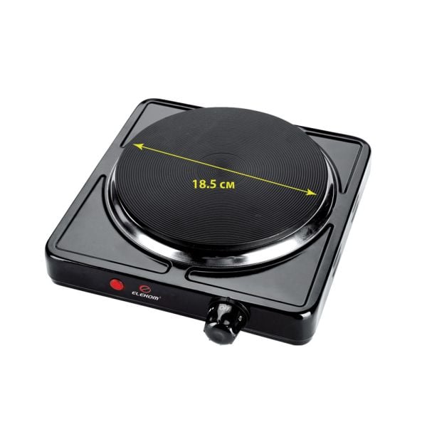 Електрически котлон EK-1708B, Единична чугунена плоча, 1500W