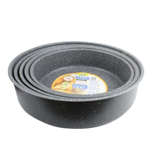 Комплект тави 267M+288M+308M+328M+349M, Висококачествени и незалепващи тави за кухнята