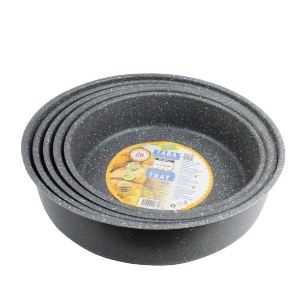 Комплект тави 267M+288M+308M+328M+349M, Висококачествени и незалепващи тави за кухнята