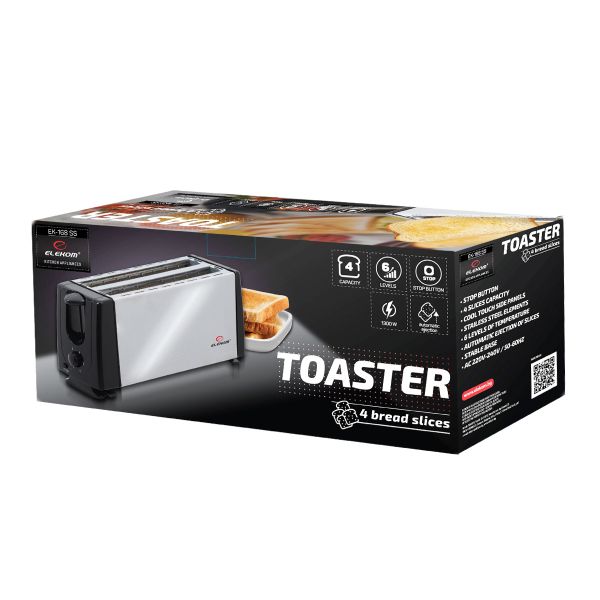 Пакет Тостери от 4 БР.  ЕК-298 SS + EK-168 SS