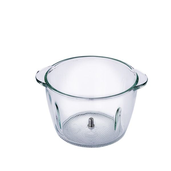 Чопър  EK-1011GS, 300W, 2 режещи остриета от неръждаема стомана, Стъклена купа 1.2 Литра