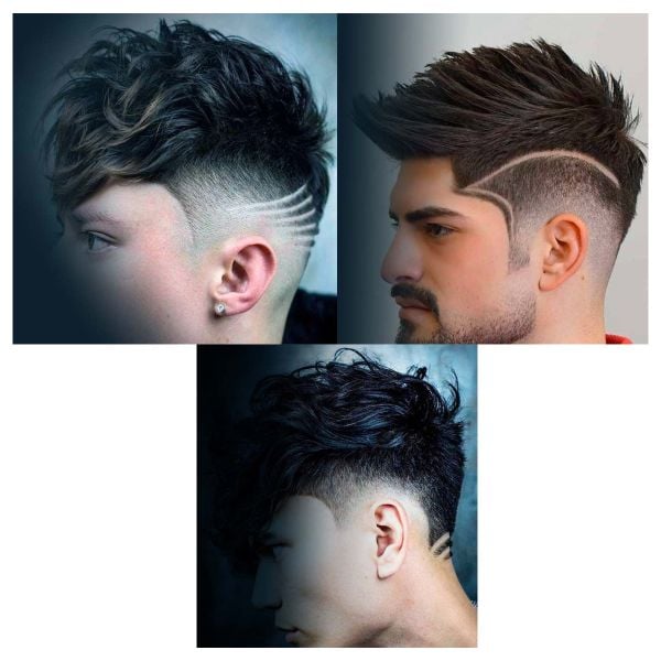 Машинка за подстригване EK-720A, за всеки тип коса и брада, 3 дължини на рязане