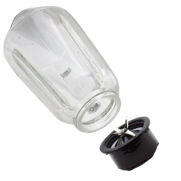 Блендер EK-6102B, 600W, 2 Скорости + Пулс, 1.5 Литра, Стъклена кана