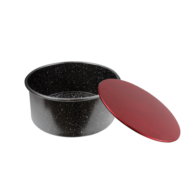 Форма за печене ЕК-E28R, Свалящо се дъно, Незалепващо мраморно покритие, 21,5 см