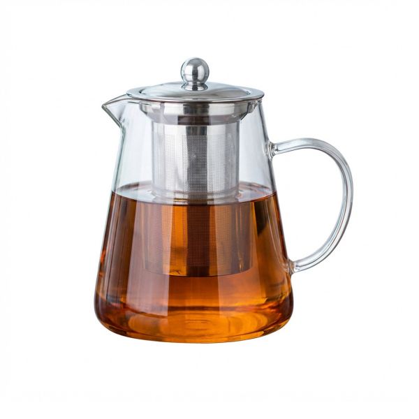 Кана за чай SYА-028 - 950 ml, боросиликатно термоустойчиво стъкло