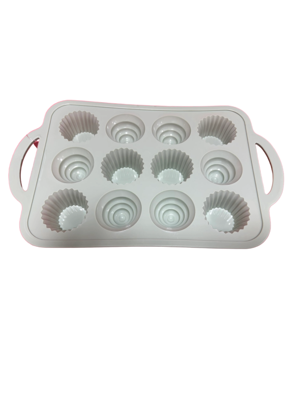 СИЛИКОНОВА ФОРМА ЗА МЪФИНИ EK-G186