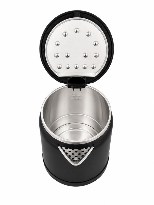 Електрическа Кана Elekom ЕК-1867, 1,8l, Топлоизолиран корпус, 1500W, Черна