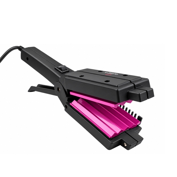 Преса за коса 4 в 1 Elekom EK-04 C, 250W, розова